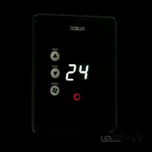 ترموستات اکولوکس مدل ET-4S1C ا ترموستات دیجیتال فن کوئل و داکت اسپلیت اتاقی اکولوکس ET-4S1C با صفحه لمسی
