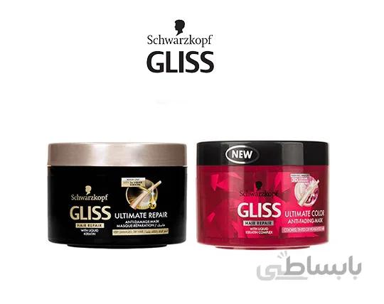 ماسک موی ترمیم کننده و مراقبت کننده SERUM DEEP-REPAIR گلیس 300میلی (GLISS)