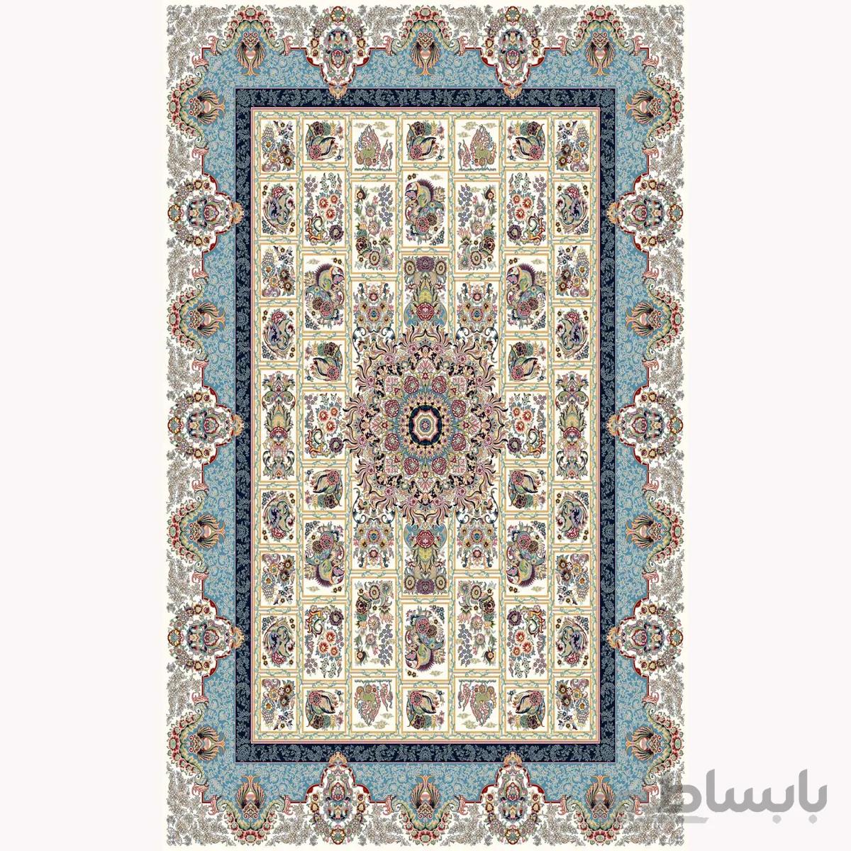 فرش ماشینی تبریز کد ۶۱۲۵ کرم