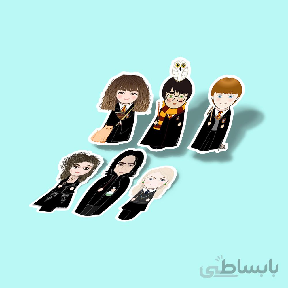 استیکر Kokeshis Harry Potter