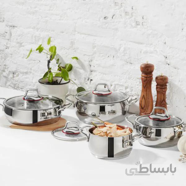 سرویس قابلمه 8 تکه کاراجا مدل Karaca Sarıyer