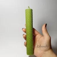شمع موم عسل سبز روشن