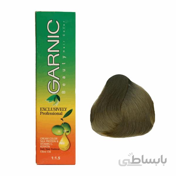 رنگ موی گارنیک سری زیتونی مدل بلوند زیتونی متوسط شماره 7.3