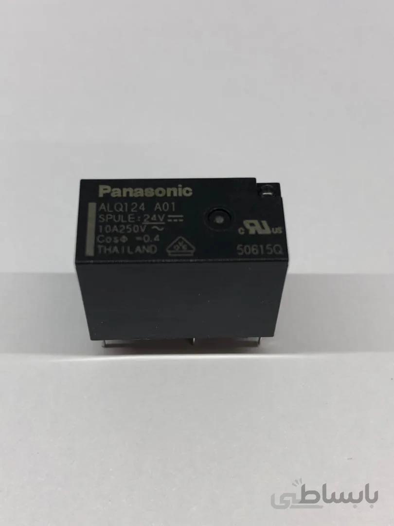 رله 24 ولت 5 پایه 10 آمپر Panasonic ALQ124