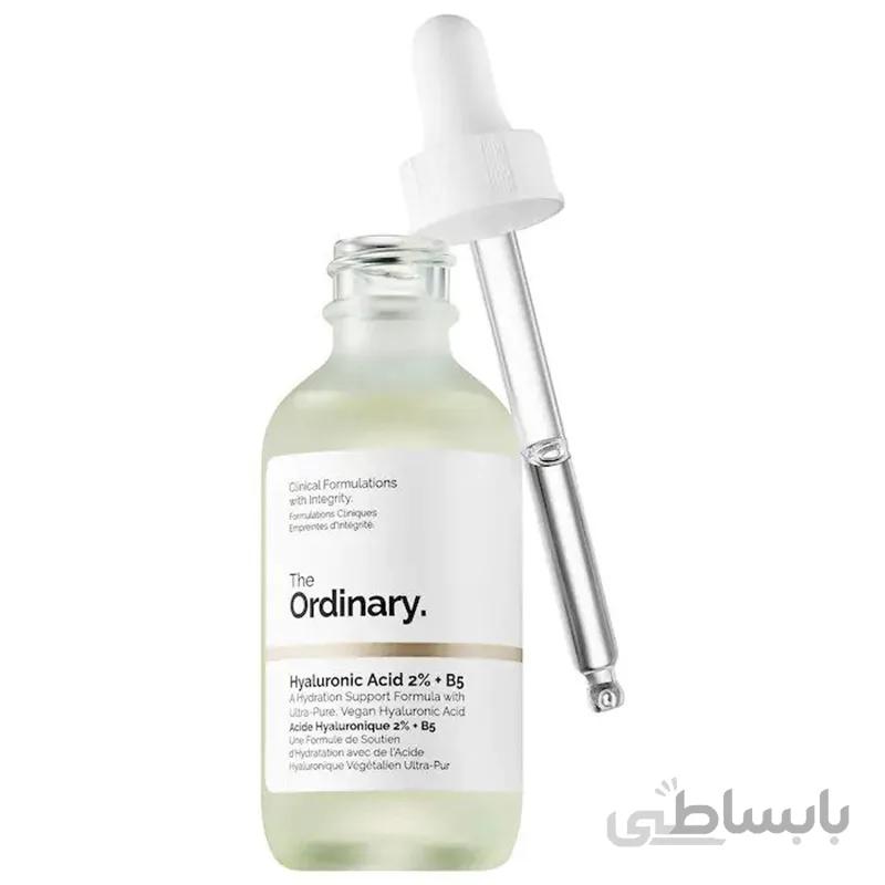 سرم اوردینری هیالورونیک اسید کنستانتره آبرسان پوست The Ordinary Hyaluronic Acid 2 Percent B5 A Hydration Support Formula