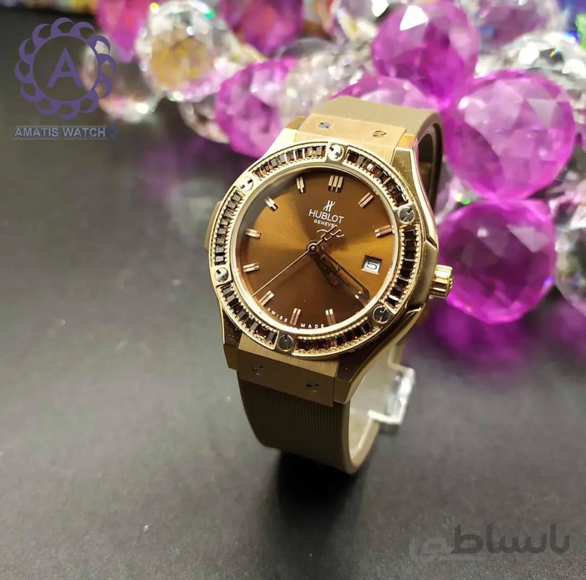ساعت مچی زنانه هابلوت مدل Hublot Diamonds 8120H
