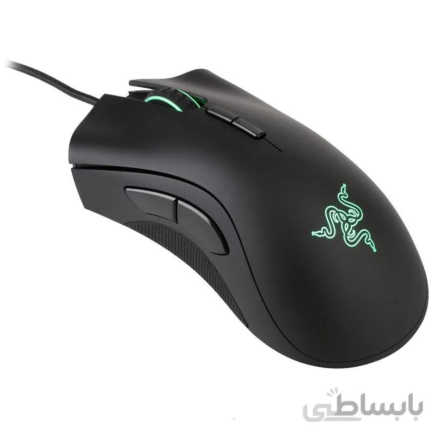ماوس مخصوص بازی ریزر مدل Deathadder Elite ا Deathadder Elite Multi Color Ergonomic Gaming Mouse