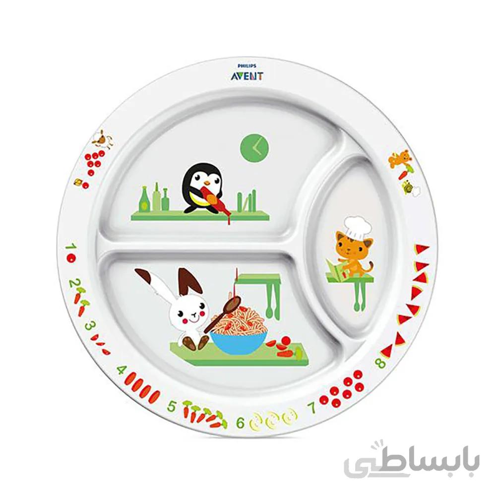 ظرف غذای سه قسمتی اونت Philips Avent