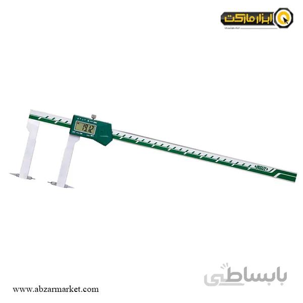 کولیس شیار داخل و خارج دیجیتال اینسایز 30 سانت فک متغیر مدل 300-1530