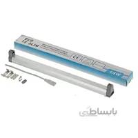 قاب مهتابی یووی سی 8 وات مدل 8W-T8-30CM-G5 کامل با بدنه استیل و ترانس بدون لامپ