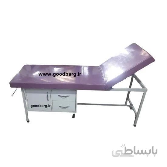 تخت معاینه کشودار یک شکن درجه 1