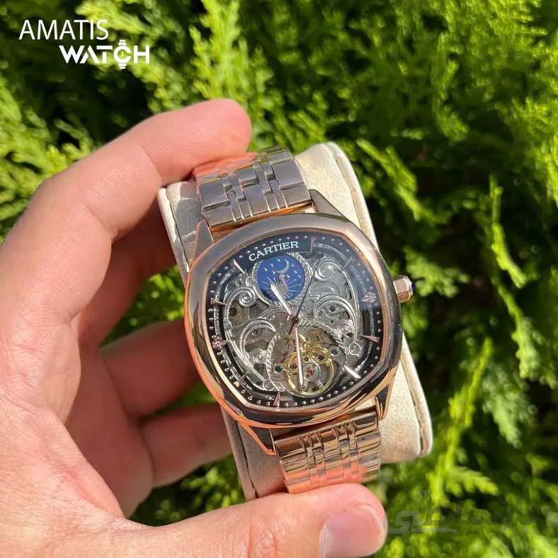 ساعت مچی مردانه کارتیر مدل Cartier Automatic 3458C