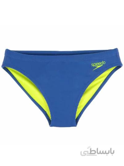 مایو اسلیپ مردانه طرح Speedo آبی