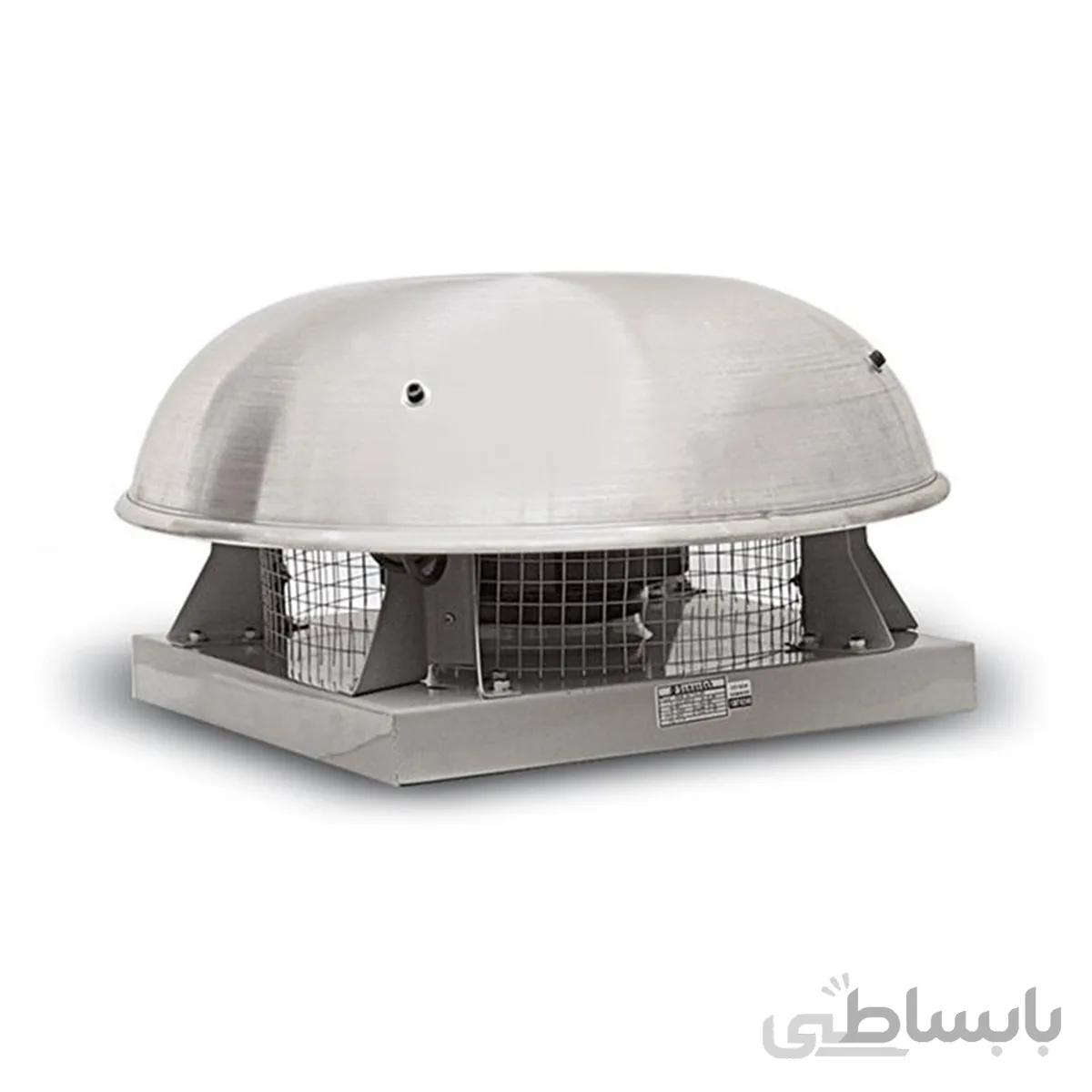 هواکش رادیال سقفی دمنده سایز 25x7 سه فاز مدل REB 25 7A4T ا Damande Radial Fans Roof Mounted