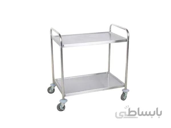 ترالی حمل دارو دو طبقه TSN