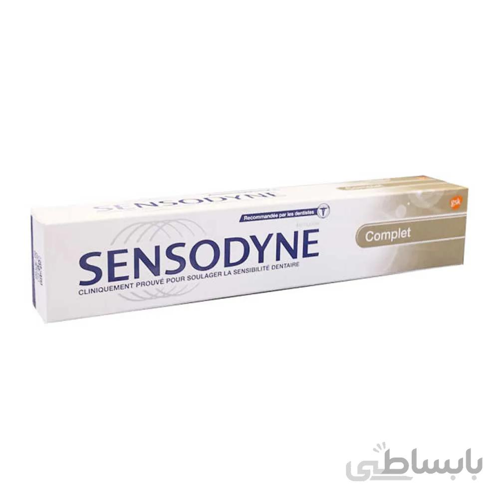 خمیر دندان محافظت کننده سنسوداین مدل complet حجم 75 میلی لیتر ا Sensodyne toothpaste complete model 75ml