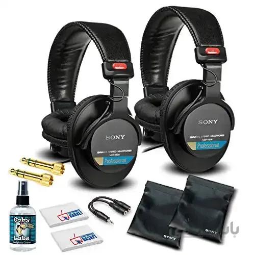 هدفون حرفه ای با دیافراگم بزرگ سونی مدل MDR7506