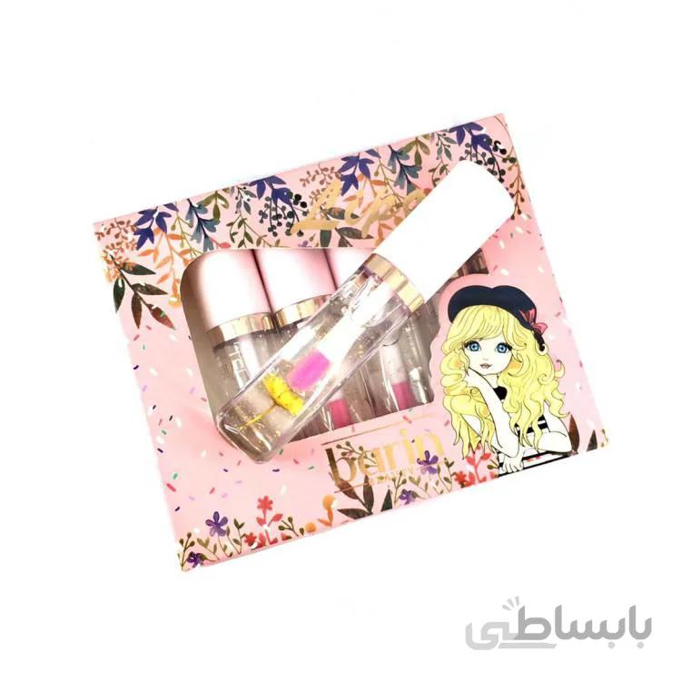 بالم لب مایع حرارتی بارین بیوتی طرح گل دار