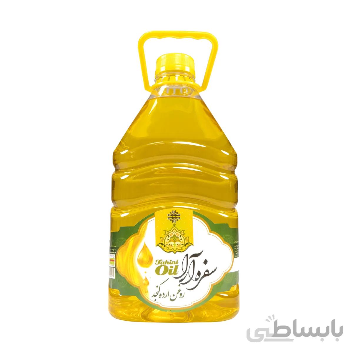 روغن کنجد ممتاز درجه یک سفره آرا 4 لیتری