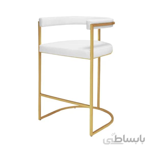 صندلی اپن پایه استیل پشت دار مدل CH1106-VIP