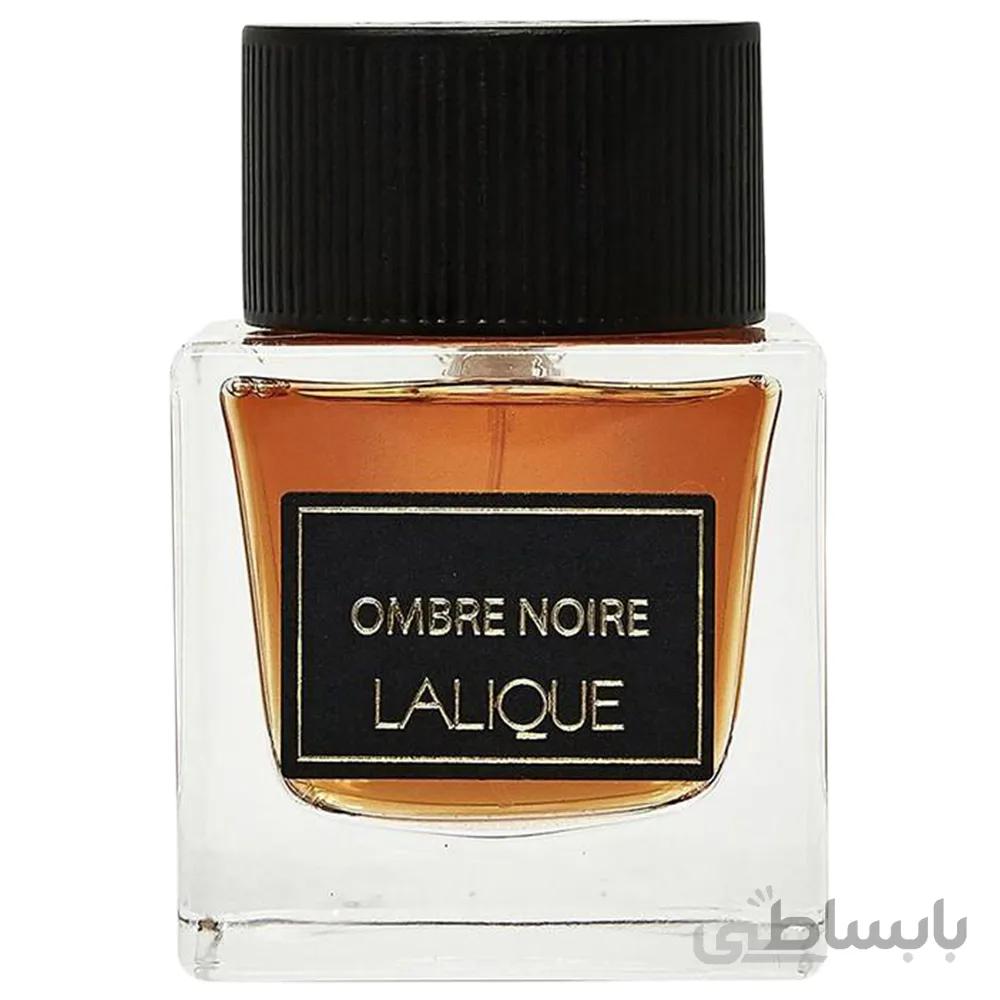 ادو تویلت مردانه لالیک مدل Ombre Noire حجم 100 میل