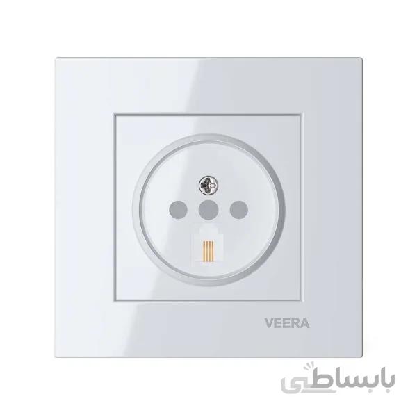 پریز تلفن ویرا مدل کلاسیک