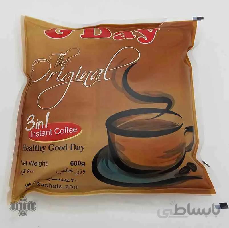 کافی میکس اورجینال 30 عددی G DAY