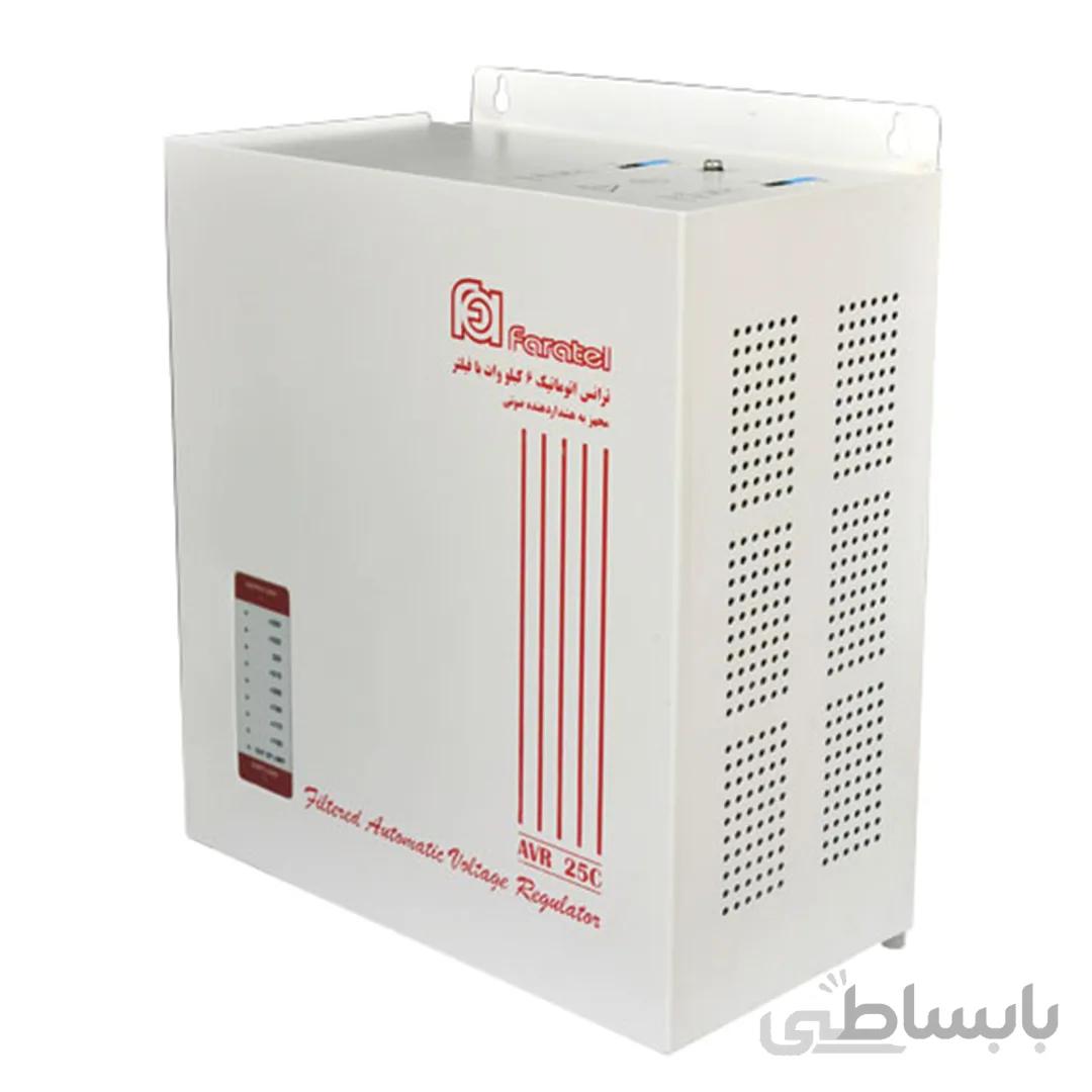 استابلایزر 6KVA فاراتل AVR25C ا ترانس استابلایزر اتوماتیک فاراتل