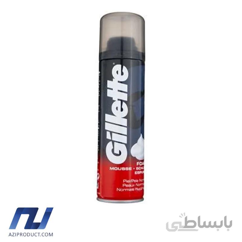فوم اصلاح ژیلت سری Regular حجم 200 میل