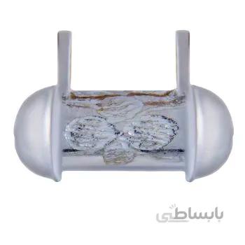اویز گردنبند نقره مدل کیفی مستطیل کد PKD_026