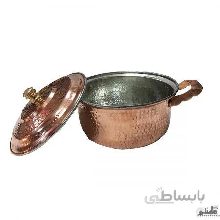 قابلمه مسی زنجان سایز 4 نفره
