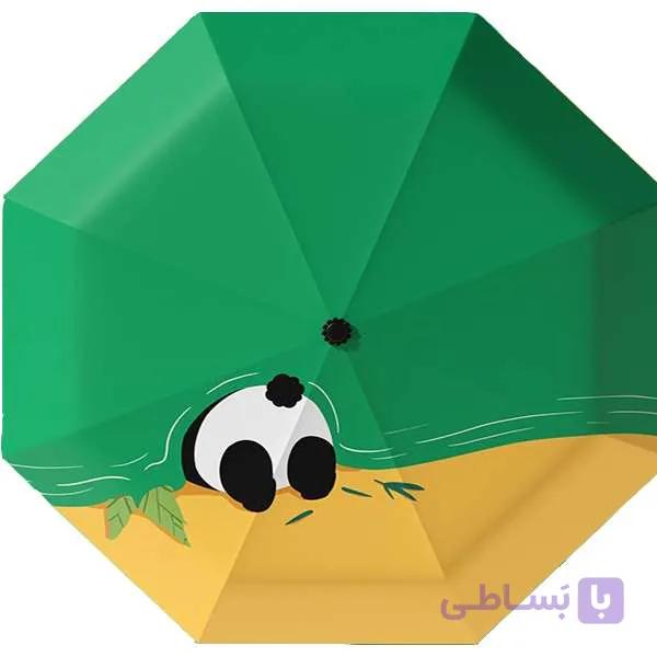 چتر بچگانه 8 پره مدل panda قطر 97 سانتی‌متر — تصویر 1