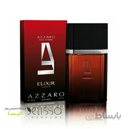 ادو تویلت مردانه آزارو مدل Azzaro Pour Homme Elixir حجم 100 میلی لیتر ا Azzaro Azzaro Pour Homme Elixir Eau De Toilette For Men 100ml