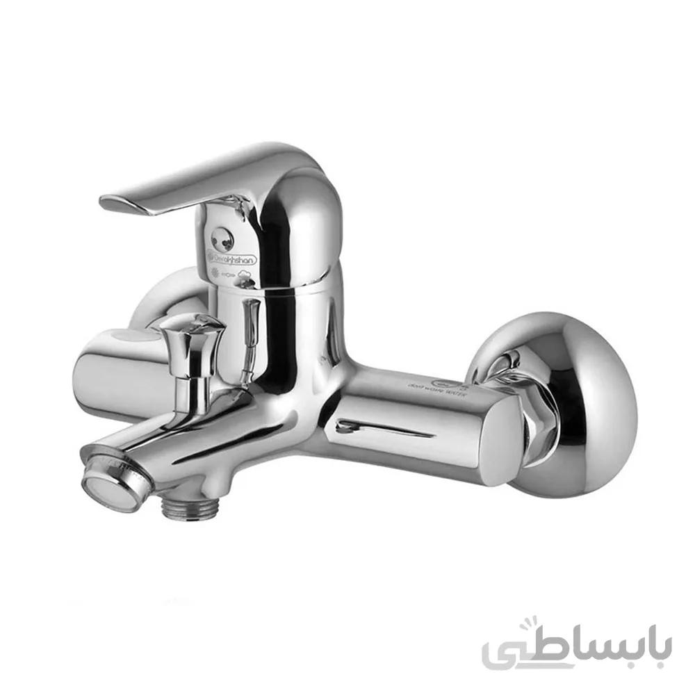 شیر حمام درخشان مدل کاج