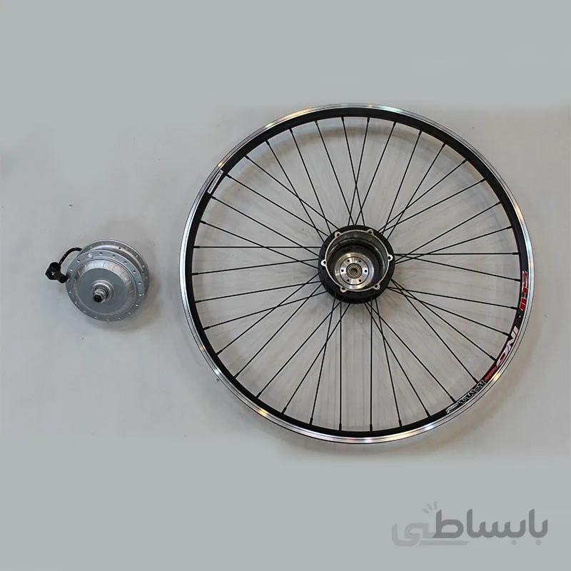 چرخ جلو موتوردار دوچرخه شارژی برند دی کی سیتی مدل EZPRO سایز 26