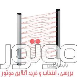 سنسور پرده نوری NPN طول حسگر 7 متر 12 تا 24 ولت دیسی 4 سیم مدل BWC40-10H اتونیکس