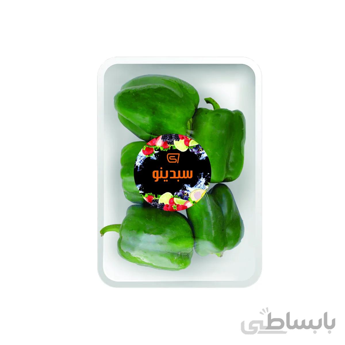 فلفل دلمه سبز سبدینو 500 گرم