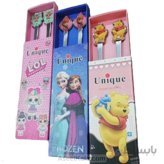قاشق و چنگال فانتزی کودک یونیک Unique