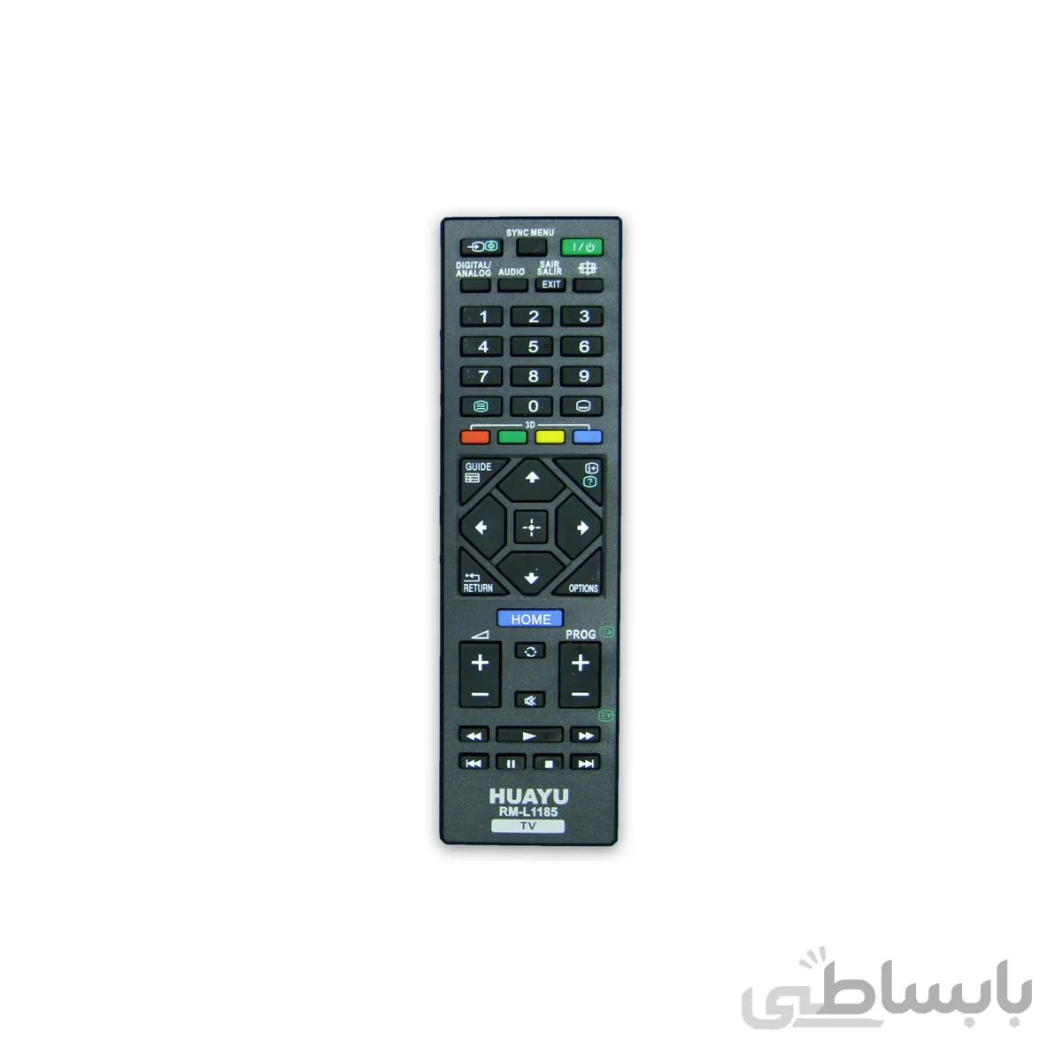 کنترل تلویزیون ال ای دی led سونی مدل rm l1185