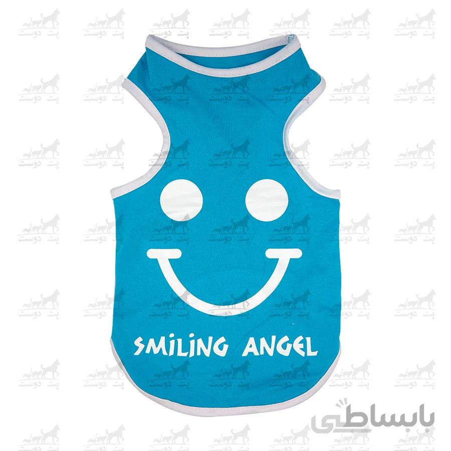 تیشرت سگ و گربه طرح Smiling Angel