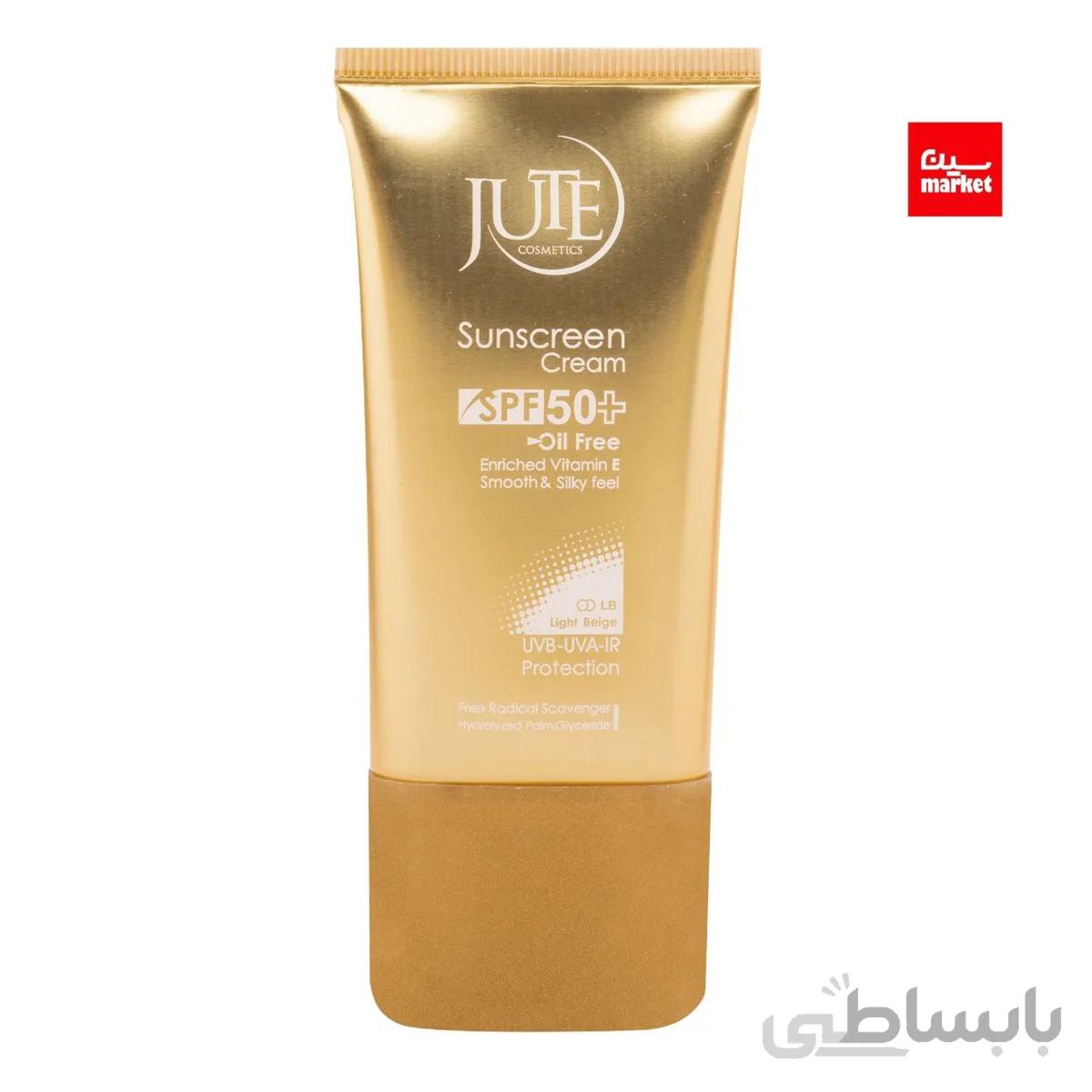ضد آفتاب بژ روشن Spf50 ژوت مناسب پوست چرب