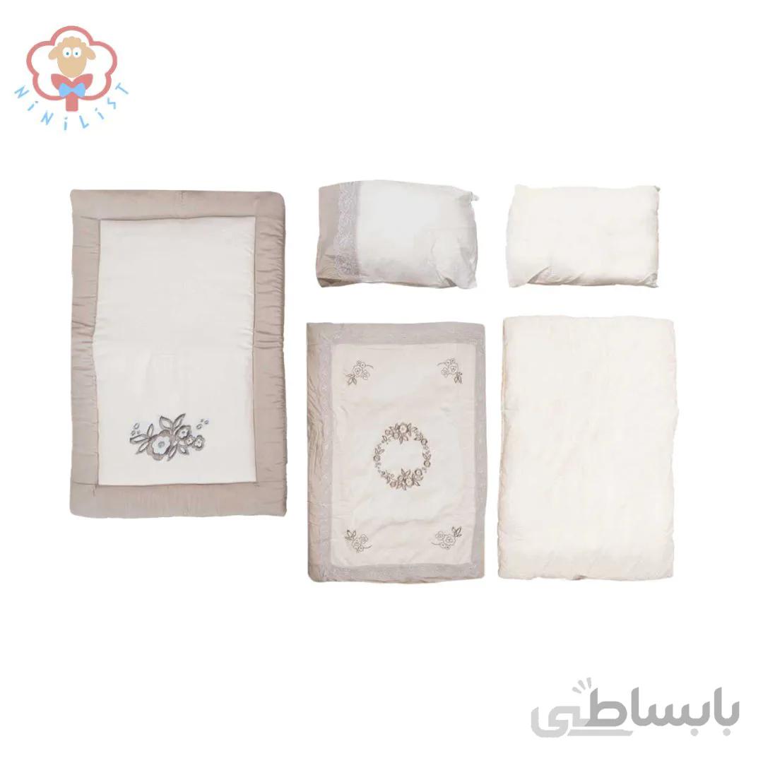 سرویس خواب نوزادی 5 تکه کیدبو Kidboo مدل Emily