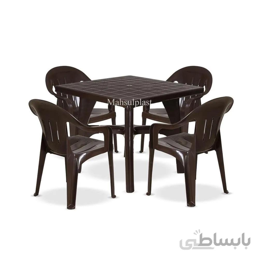 ست میز و صندلی4 نفره 122/112