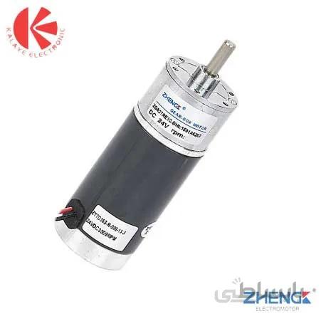موتور گیربکس ZGA37REE-12V-500rpm