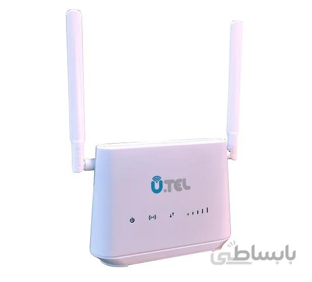 مودم روتر بی سیم 4G LTE یوتل مدل L443 ا U.Tel L443 4G LTE WIreless Modem Roter