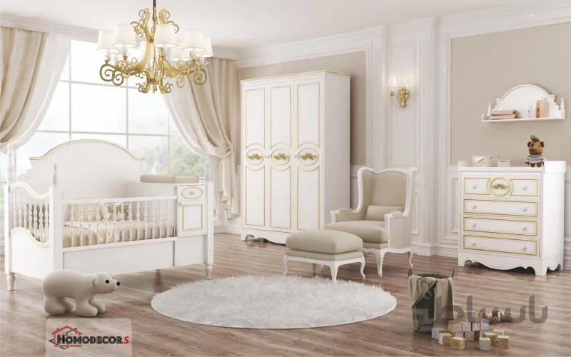 تخت خواب نوزاد کودک مدل c105