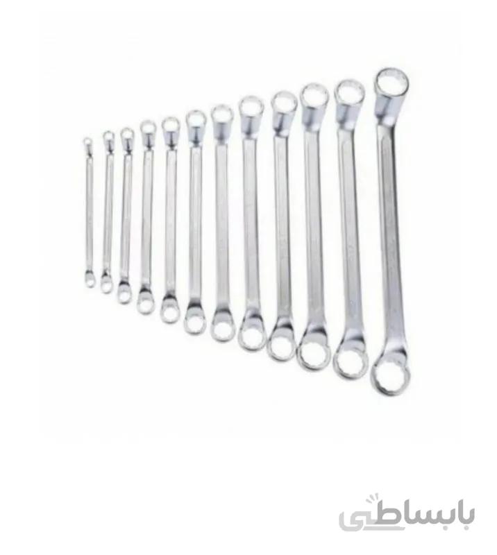 ست آچار ۱۲ عددی ۶تا۳۲ دوسر رینگ آتا ATA اصلی(کروم وانادیوم) مدل MX1500