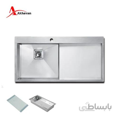 سینک ظرفشویی توکار اخوان ا Akhavan Single Bowl Sink 350