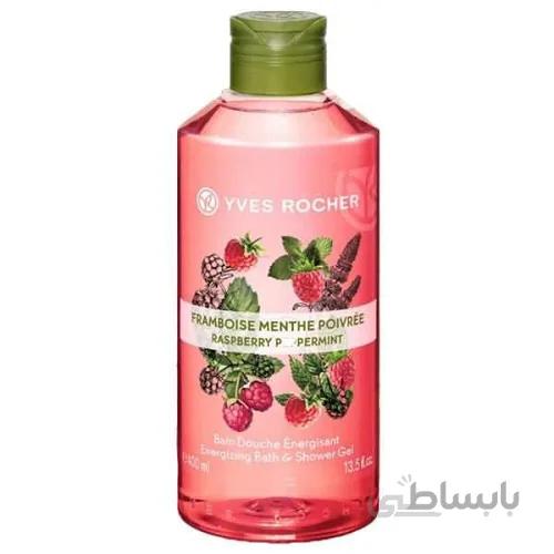 شامپو بدن ایو روشه مدل raspberry peppermint حجم 400 میلی لیتر