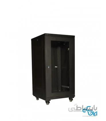 رک ایستاده الگونت 22 یونیت عمق 60 با درب فریم دار شیشه ای LRE-22/60FWS